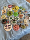 Variety Pin Back Button Pins Many Vintage Lot Spirit 76 Holly Hobbie Et Ford 