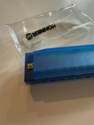 Hohner Harmonica Blue Plastic  key Of C  W  Clear Sleeve