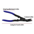 Us Auto Blue Fastener Puller Repair Clip Pliers Trim Upholstery Pry Removal Tool