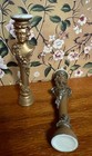 Dollhouse Miniature Vintage Bespaq Two Pedestal Torcher Plant Stands 1 12 Scale
