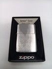 Zippo Brushed Chrome Armor Case 162 Double Torch Butane Lighter Gift Set