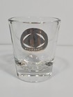 Minneapolis Minnesota Travel Souvenir Shot Glass Clear W  Gold Decal