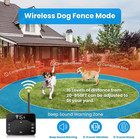 2 Pet Dog Gps Wireless Fence System Medium Large Dog Containment Waterproof