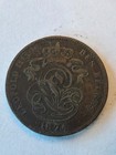 1874 Belgium 2 Cents Free Shipping