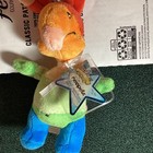 Neopets Rainbow Blumaroo Plush 5 Inch Keyquest Series 4 Jakks Pacific With Tag