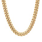 10mm Cuban Link Chain - Gold