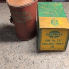 Greenlee No  737  mpn 737  Knockout Punch Set 1-1 2   2 In Conduit Case Box