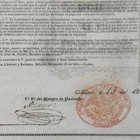 Mexico 50  Bond 1863  Several Official Marks Benito Juarez Facsimile Signature