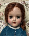 Vintage 1950s Ideal Toni Doll P-91 16  Hard Plastic Ice Skater All Original