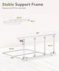 Elderly Adults Folding Bed Rail Safety Handle Side Guard Assist Rail 38 x 16