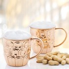 Old Dutch 20 Oz Solid Beer Krugs  set Of 2   Copper