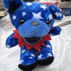 Grateful Dead Beanie Bear Uncle Sam 7 4 84 Liquid Blue