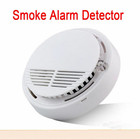  2 Pack  Smoke Alarm Detector Home Fire Safety Sensor Alert Battery Included