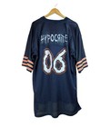 Vintage Rare Giant Y2k Original 2006 Korn Hypocrite Football Style Jersey Sz Xl