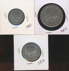 Egypt - 1956 - Sphinx Silver 5-10-20 Piastres Set  3  -  4598