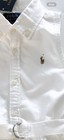 Nwt  Baby Girls Polo Ralph Lauren White Oxford Belted Dress W bloomers  18 Mo
