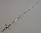 Novelty Solid Sterling Silver Skewer C1950 10 25 Inch