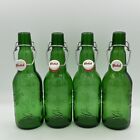 4 Green Grolsch Swing Top Empty 15 2 Oz Beer Bottles Home Bar