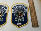 Metropolitan Police  Dc  Presidential Motor Escort Team  Patch Set New Full Size