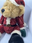 Russ Berrie Christmas Red Santa Outfit Brown Kris Teddy Bear Plush 16 