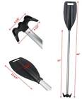 Pactrade Marine Boat Kayak Raft Paddle   Hook 4ft Anodized Aluminum Shaft Blade
