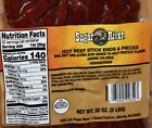 Hot Beef Stick Ends pieces Bulk 4 Pounds  2x 2 Lbs  Sugar River-fast Ship