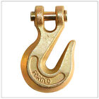 3 8  Grade 70 Clevis Grab Hook With Cotter Pin Easy Removal 6 600 Lbs  6 Pack 