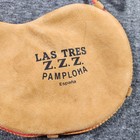 Handmade Curved Goat Leather Canteen 2 Liter Traditional Spanish Bota Bag 