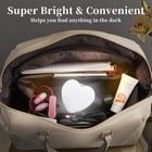 2pcs Rechargeable Purse Light Handbag Light 2025 New Led Bag Warm White 
