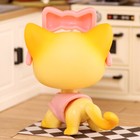 Mini Pet Shop Lps Yellow Shorthair Cat  339 With Lps Accessories Kids Gift Rare