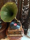Hmv Gramophone Phonograph Working Antique Audio  win-up Record Players  Vintage