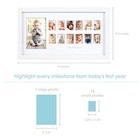 Pearhead My First Year Photo Moments  Baby s First Twelve Months Photo Collag   