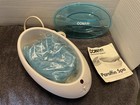 Conair True Glow Thermal Paraffin Spa   Hand   Foot Wax Bath   Blue No Box