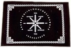 Witchy Printed Celtic Knot Velveteen Pendulum Answer Mat 
