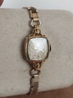 Vintage Lady Elgin 14k Gold Filled Watch - Running 