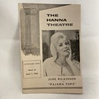1963 Pajama Tops Playbill Souvenir June Wilkinson Cleveland Hanna Theater Advert