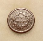 1844 81 Large Cent - Inverted Date Var - Fine Detail Coin  - Surface Roughness
