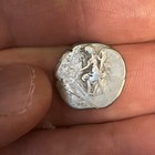 Roman Empire  Trajan 98-117 Ad Silver Denarius