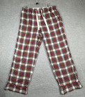 J Crew Women s Men s Flannel Lounge Pajama Pants Size M Tartan Multicolor Plaid