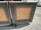 Vtg Funeral Folding Cart Trolley Coffin Stand Casket Table Weber Sign Cemetery