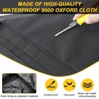 2x Rear Trunk Side Window Storage Bags Fit For 2021-2025 Ford Bronco 2 4 Doors