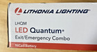 Lithonia Lighting Led Exit Sign emergency Combo Lhqmledbrm6 - Black