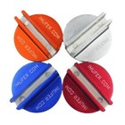 2pcs Universal Slotted Magnetic Jack Pad Pinch Weld Frame Rail Adapter