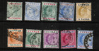 Cyprus  Qv   Ke   Kgv  Sc 22 29  38 41  48-53 62-4 72-5  Used  Scv 80  19 Stamps