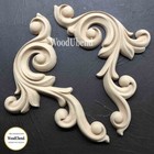 Woodubend Heat Bendable Molding Set Of Decorative Scrolls Wub1239 34 X 16 Cm