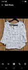 Nwt Women s 2 Piece Crochet Pant Set Size S m White New