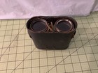 Vint Sportiere Opera Glasses Brass Tm Aligator Wrap Paris France Case Free Ship