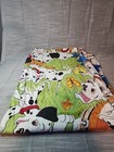 Vintage 101 Dalmatians Top Flat Twin Bed Sheet Puppies Playtime Disney Fun 93x67