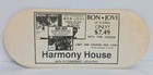 Vintage Original Bon Jovi Wrif 101 Detroit Sticker Harmony House Ad On Reverse