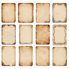 Junk Journal Tags Vintage Style Tags   Cards Package  Scrapbooking Paper Crafts